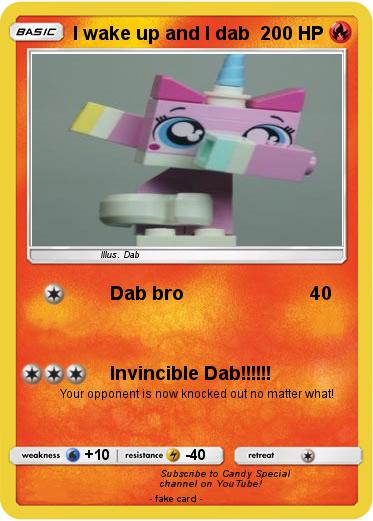 Pokemon I wake up and I dab