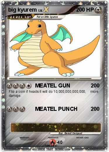 Pokemon big kyurem