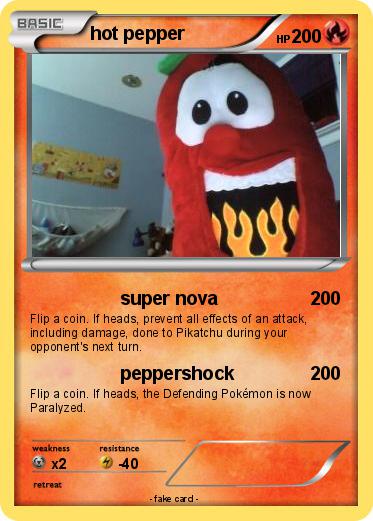 Pokemon hot pepper