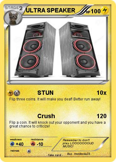 Pokemon ULTRA SPEAKER