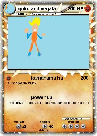 Pokemon goku and vegata