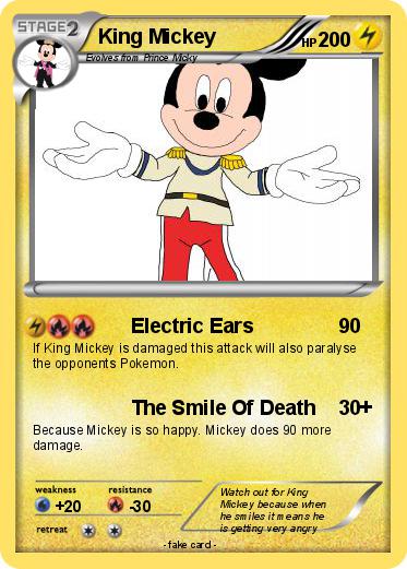 Pokemon King Mickey