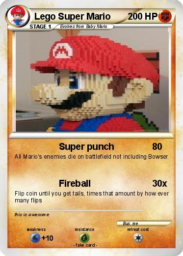 Pokemon Lego Super Mario