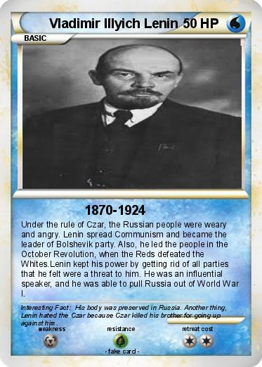Pokemon Vladimir Illyich Lenin