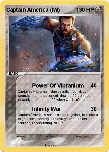 Pokemon Captain America (IW)