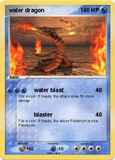 Pokemon water dragon