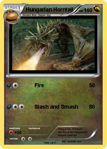 Pokemon Hungarian Horntail