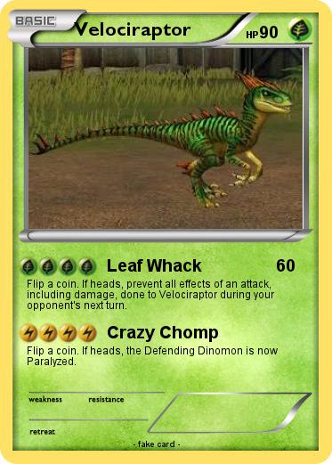 Pokemon Velociraptor