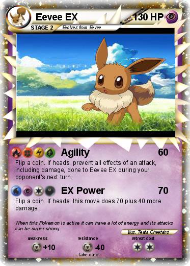Pokemon Eevee EX