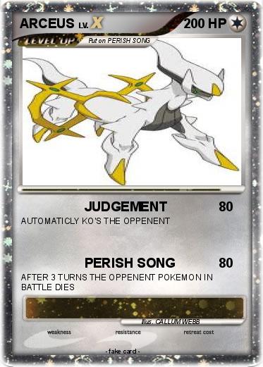 Pokemon ARCEUS