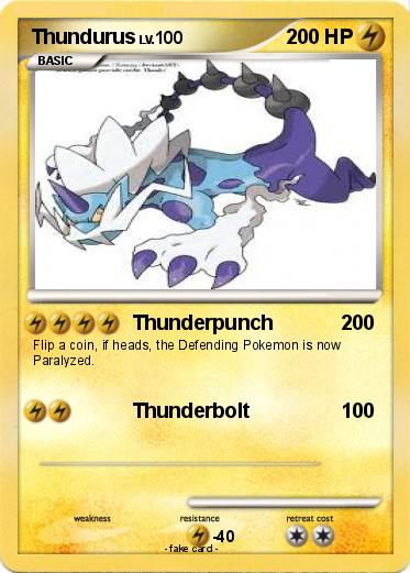 Pokemon Thundurus
