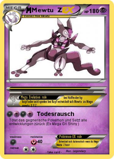 Pokemon Mewtu  Z