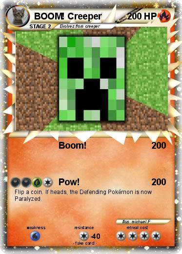 Pokemon BOOM! Creeper