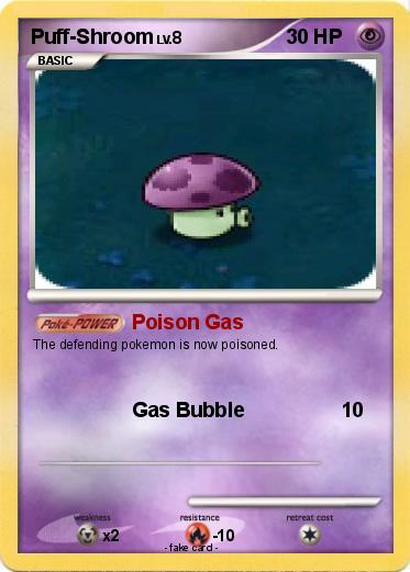 Pokemon Puff-Shroom