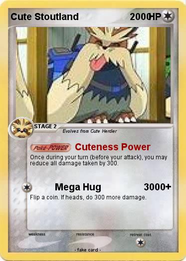 Pokemon Cute Stoutland                           0