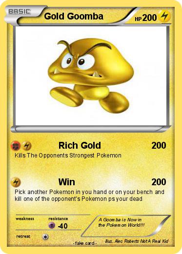 Pokemon Gold Goomba