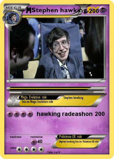 Pokemon Stephen hawking