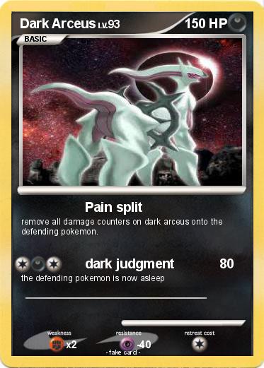 Pokemon Dark Arceus
