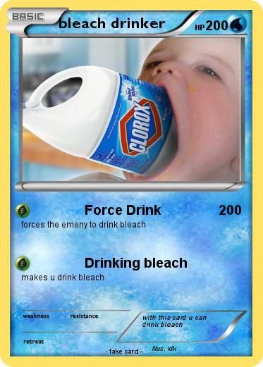 Pokemon bleach drinker
