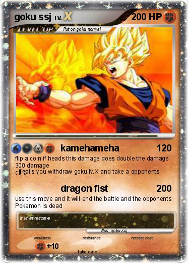 Pokemon goku ssj