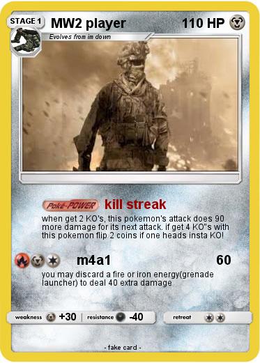 Pokemon MW2 player