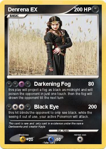 Pokemon Denrena EX