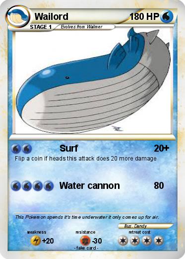 Pokemon Wailord