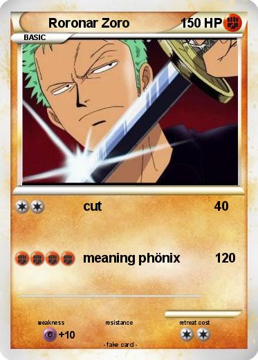 Pokemon Roronar Zoro