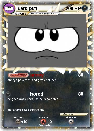 Pokemon dark puff