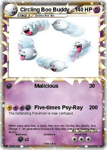 Pokemon Circling Boo Buddy