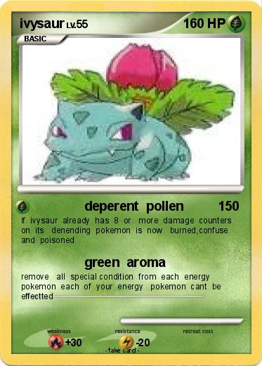 Pokemon ivysaur