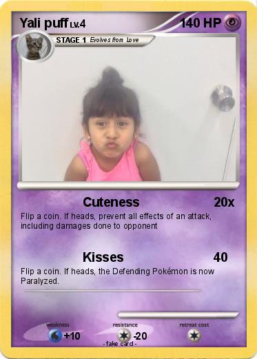 Pokemon Yali puff