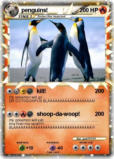 Pokemon penguins!