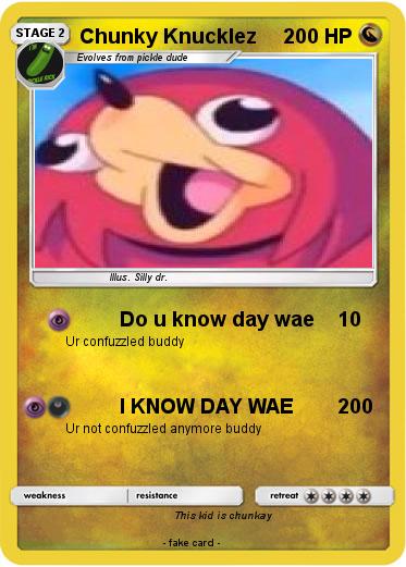 Pokemon Chunky Knucklez