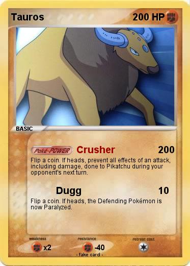 Pokemon Tauros