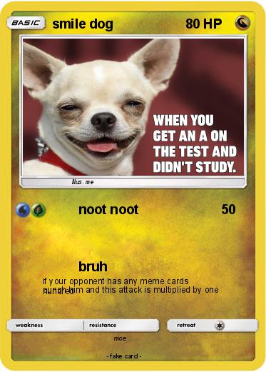 Pokemon smile dog