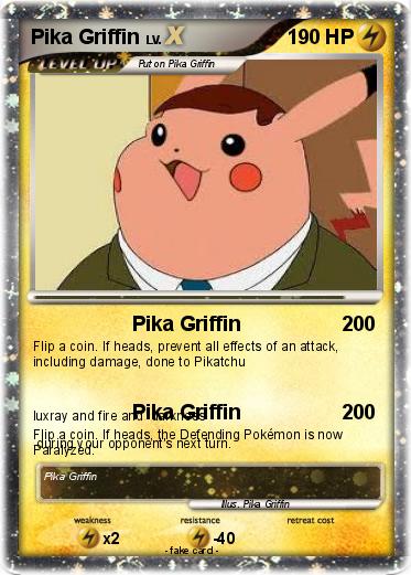 Pokemon Pika Griffin