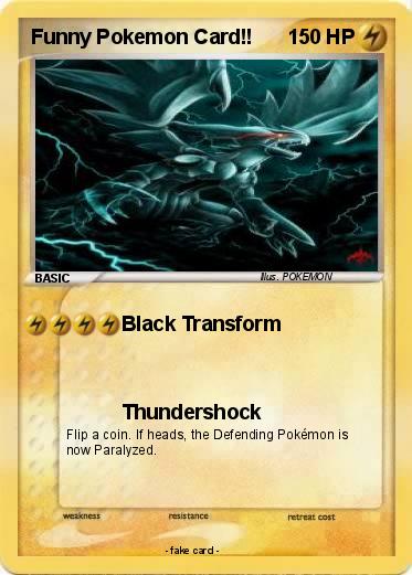 Pokemon Funny Pokemon Card!!