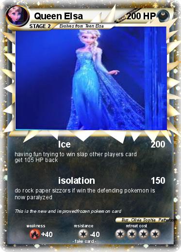 Pokemon Queen Elsa
