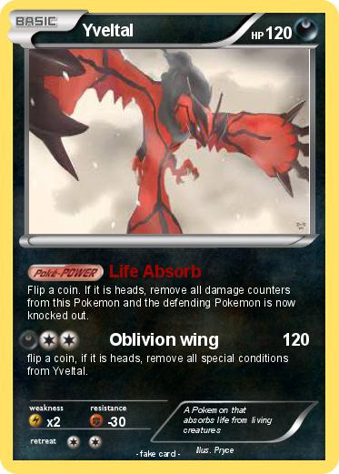 Pokemon Yveltal