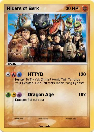 Pokemon Riders of Berk