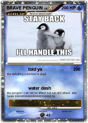 Pokemon BRAVE PENGUIN