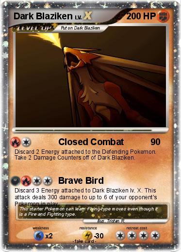 Pokemon Dark Blaziken
