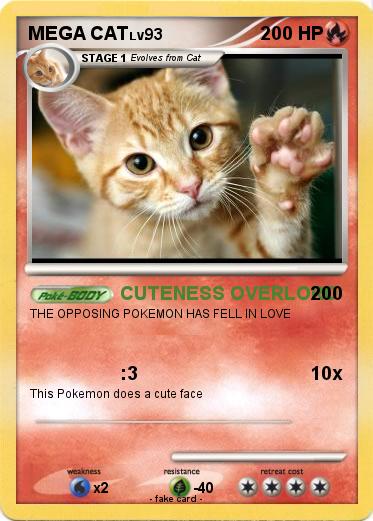 Pokemon MEGA CAT