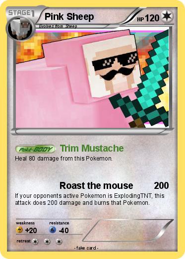 Pokemon Pink Sheep