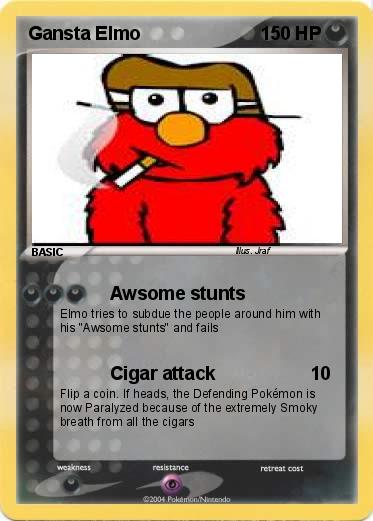 Pokemon Gansta Elmo