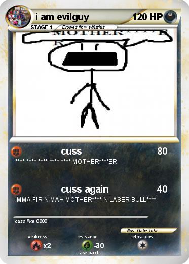Pokemon i am evilguy