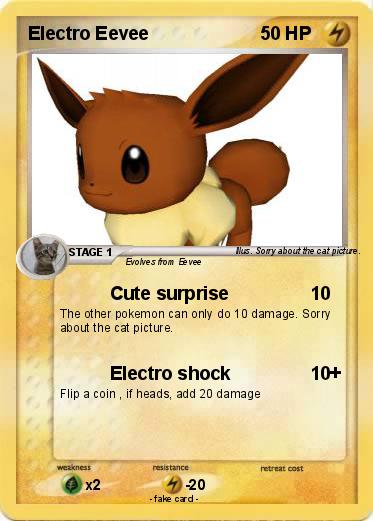Pokemon Electro Eevee
