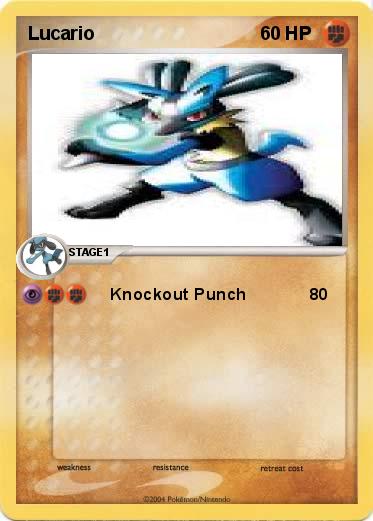Pokemon Lucario