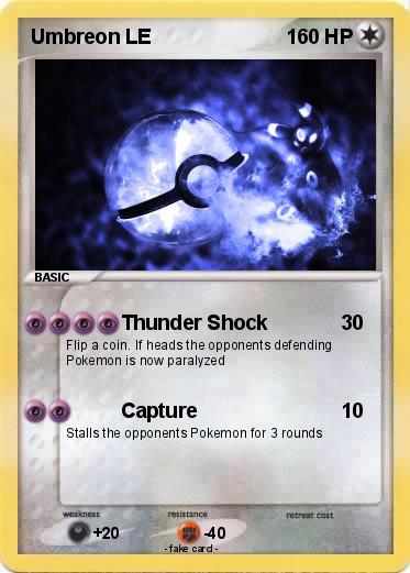 Pokemon Umbreon LE
